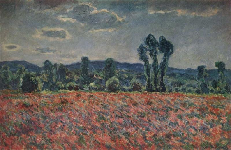 Claude Monet Poppy Field Germany oil painting art